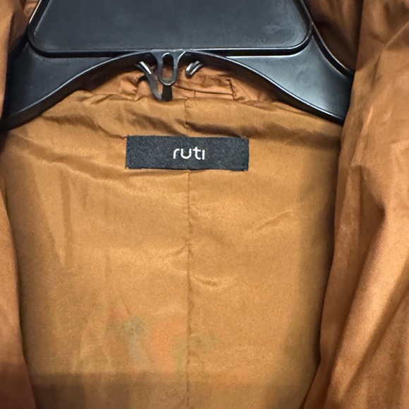 Ruti Embrace Light Puffer Coat, Size XL, Color Light Brown - Picture 4 of 12